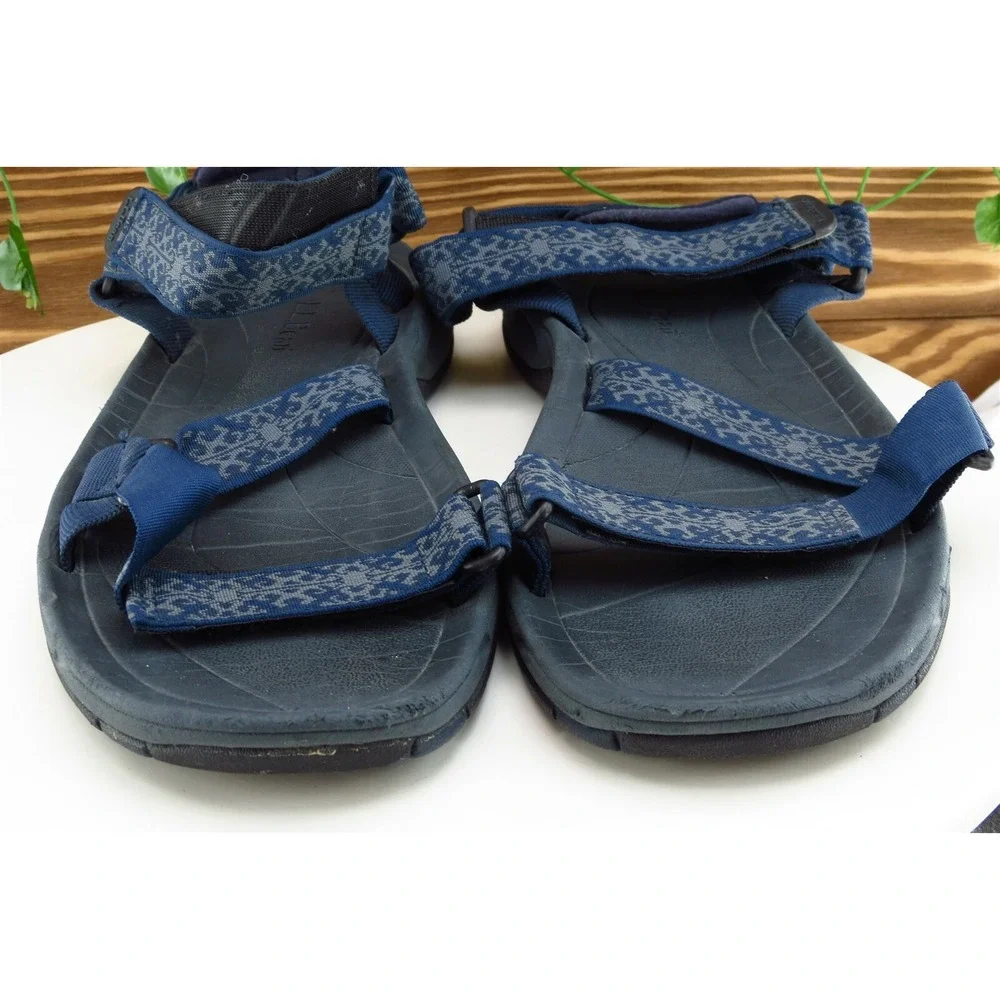 L.L. Bean Size 10 M Blue Sport‎ Fabric Men Shoes 0dtv984